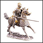 Warriors and Knights Statues