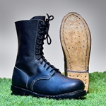 WWII German Fallschirmjäger Second Pattern Paratrooper Boots – Leather Reproduction