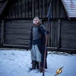 Long Ox-Tongue Partisan - LARP Foam