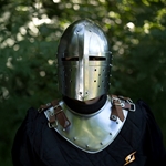 Sugarloaf Helmet - Polished Steel