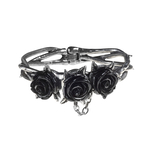Wild Black Rose Bracelet Resin Alchemy A125