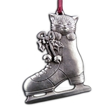 Kitten and Skate Ornament 119.0118