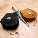 Teardrop Suede Pouch 21-8307