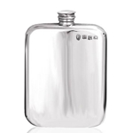 Plain Pewter Flask 6 Ounces