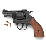 Olympic 6MM Blank Firing Revolver Wood Grip