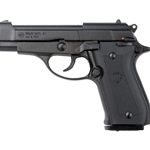 Bruni M84 9mm Semi Automatic Blank Firing Replica Gun - Blued Finish