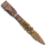 Conan Atlantean Sword Scabbard – Leather and Faux-Fur Barbarian Sheath