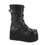 Trashville Eyelet Strap Boots