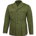 WWII German Heer Tropical DAK Field Tunic – Afrika Korps Cotton Reproduction