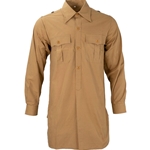 WWII Luftwaffe DAK Tropical Field Shirt – Tan Afrika Korps Reproduction