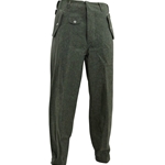 WWII German Fallschirmjäger Field Grey Jump Trousers – Luftwaffe Paratrooper Reproduction