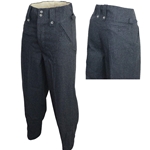 WWII Luftwaffe M43 Wool Trousers – German Air Force Ground Unit Reproduction
