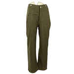 WWII German Heer M40 Field Gray Wool Trousers – Reproduction Enlisted Uniform Pants