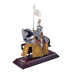 Mounted French Knight of King Arthur in Suit of Armor by Marto 56-M918.2