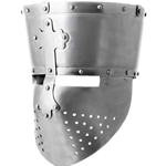 Crusader Flat Top Helmet 16Ga Large 58-0035