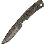 Alabama Damascus Steel - Damascus Knife Blade ADS046