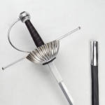 Deepeeka Fluted Cup Hilt Rapier