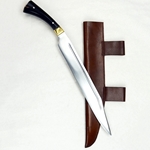 Viking Sax Knife with Horn Grip