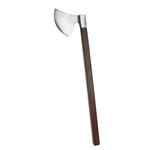 Deepeeka German 14th Century War Axe – Blunt High Carbon Steel Medieval Battle Axe