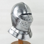 16th Century English Close Helm – 16 Gauge,English Close Helm - 16th Century
