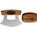 B Merry - Ulu Birchwood Leather Inlay BMRUBL26