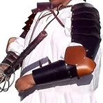 Full Leather Arm Armour Leather Elbow BTS-2132