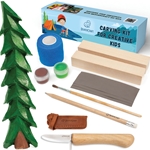 BEAVERCRAFT - Spruce Tree Carving Kit BVRDIY08