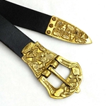 Viking Belt Black Leather