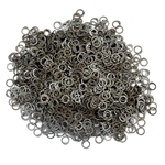 Loose Chainmail Rings - Flat Ring Dome Riveted 9mm - Mild Steel