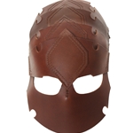 India Made - Leather Viking Spine Helmet PA910997