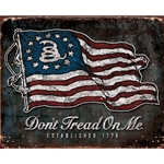 Tin Signs - DTOM Vintage Flag TSN1873