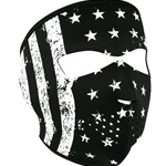 Zan Headgear - Full Face Mask BW Flag ZHWNFM091