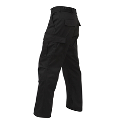 Tactical BDU Pant - Black, BDU Pant, B.D.U. Pant, BDU Pants, B.D.U., B.D.U.'s, fatigue pant, bdu fatigues, b.d.u. fatique pants, fatigues, cargo pants, cargo fatigue pants, battle dress pants, poly cotton pants, uniform pants, bdu fatigues, military fatigue pants, military pants