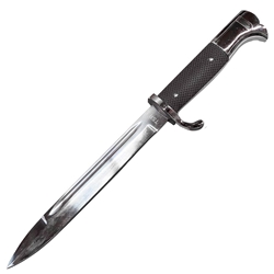 German WWII Nickel-Plated Dress Bayonet Replica