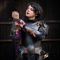 Renegade Vambraces - Dark Finish - LARP