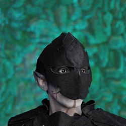 Assassin helmet - Suede
