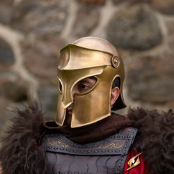 Corinthian Helmet - Ancient Brass