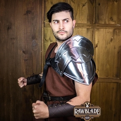 Artemisia Single Pauldron - Mild Steel