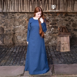 Freya Underdress in Woad Blue