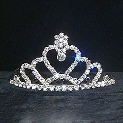 Heart Tiara Comb