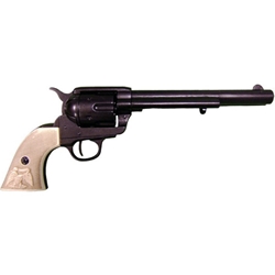 Old West M1873 Cavalry Revolver Replica Black Finish Non-Firing FD1109N