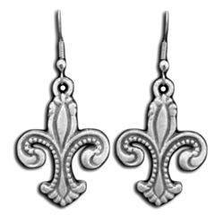 Deluxe Fleur de lis Earrings 132.0906