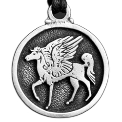 Pegasus Pewter Pendant
