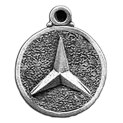 Three Point Caltrap Pendant