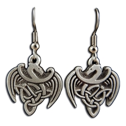 Celtic Dragon Earrings