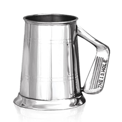 Golf Handle One Pint Pewter Tankard