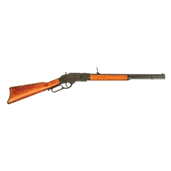 1873 Old West Lever-Action Carbine Replica with Working Ejection – Blued Black Finish