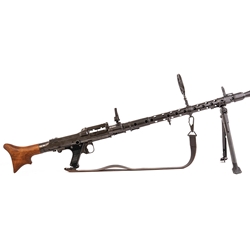 MG 34 Machine Gun Replica – Non-Firing WWII Collectible - With Strap