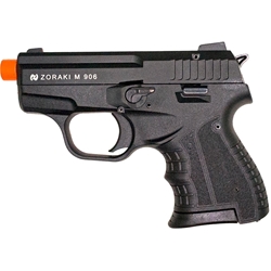 ZORAKI M906 Semi-Auto Blank Pistol - Black Finish