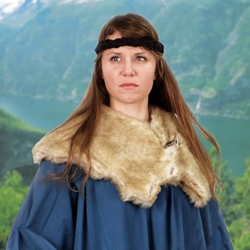 Fox Fur Mantle - Faux Fur